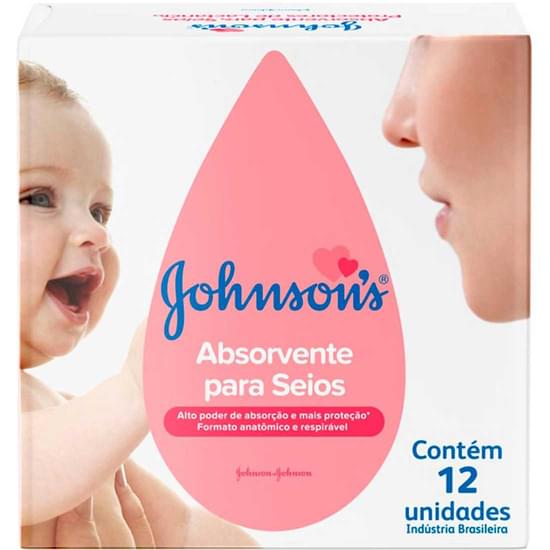 Imagem de Absorvente para seios johnsons | com 12 unidades