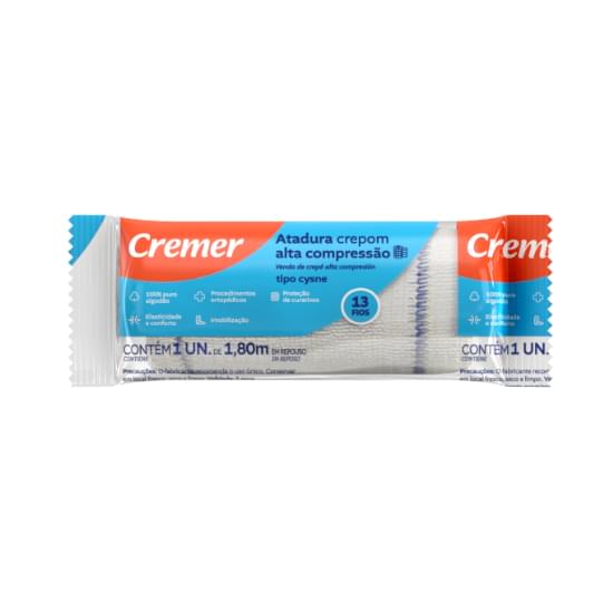 Imagem de Atadura crepom cremer cysne 08cmx1,80m