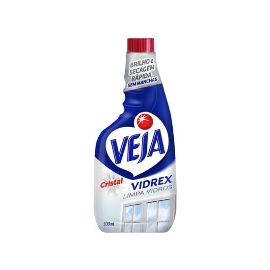 Imagem de Veja vidrex 500ml cristal refil