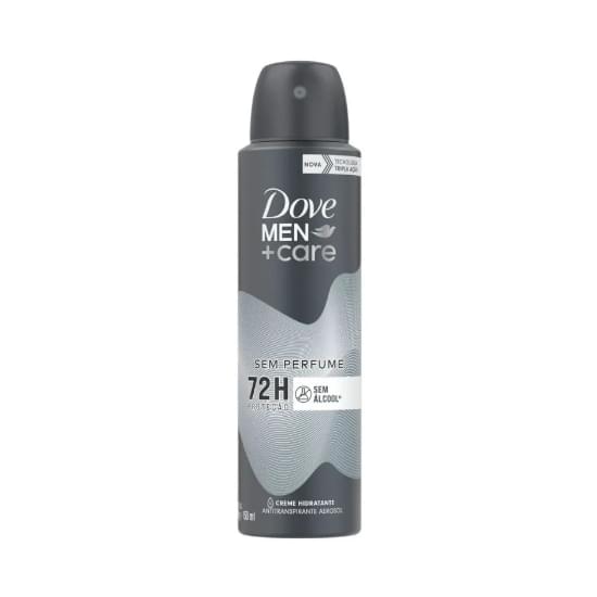 Imagem de Antitranspirante aerossol sem perfume dove men+care 150ml spray