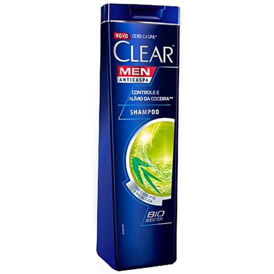 Imagem de Shampoo anticaspa clear men controle e alívio da coceira 200ml