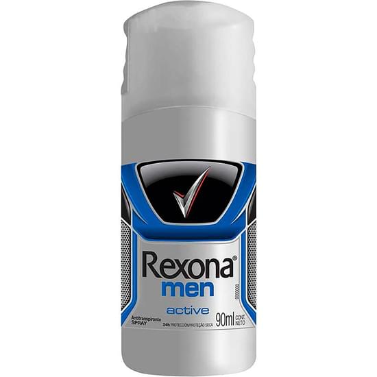 Imagem de Desodorante spray masculinno rexona active 90ml