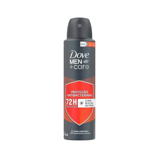 Imagem de Antitranspirante aerossol proteção antibacteriana dove men+care 89g spray