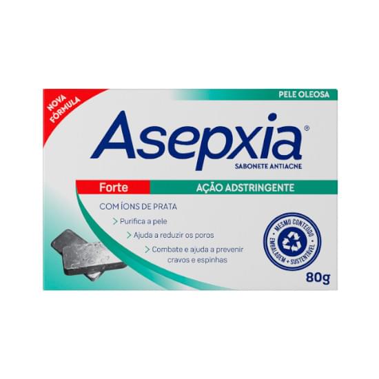 Imagem de Sabonete em barra antiacne asepxia forte 80g