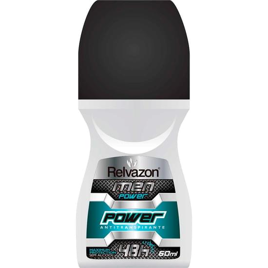 Imagem de Desodorante roll-on masculino relvazon power 60ml