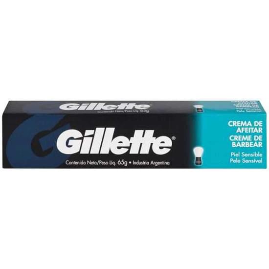 Imagem de Creme para barbear gillette pele sensível 65g