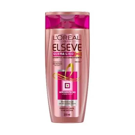 Imagem de Shampoo elseve quera liso 230ºc 200ml