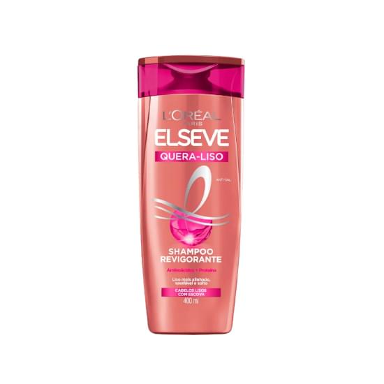 Imagem de Shampoo elseve quera liso 230ºc 400ml