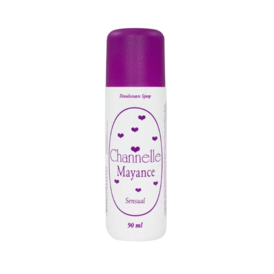 Imagem de Desodorante spray feminino chanelle sensual 90ml