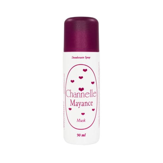 Imagem de Desodorante spray feminino chanelle musk 90ml