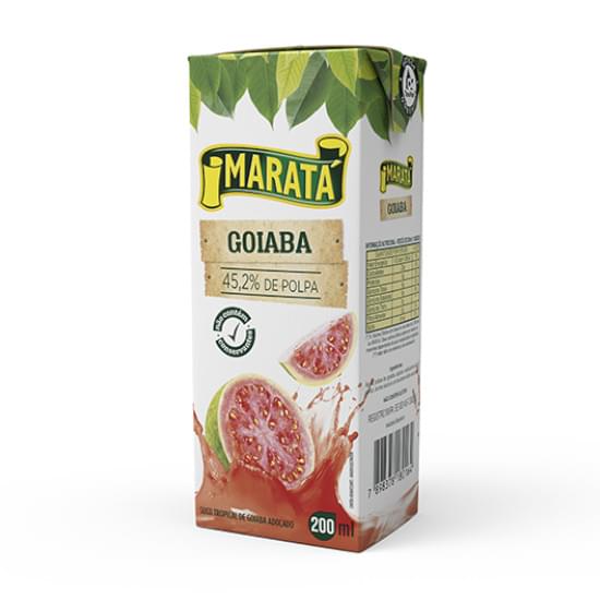 Imagem de Suco pronto maratá néctar de goiaba 200ml