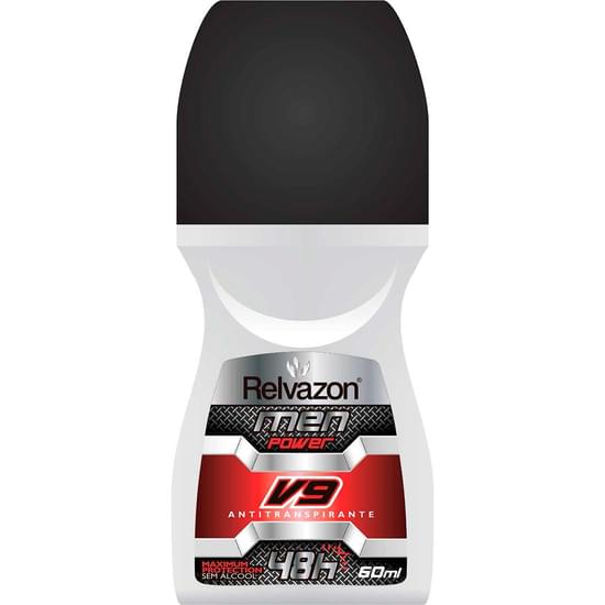 Imagem de Desodorante roll-on masculino relvazon v9 60ml