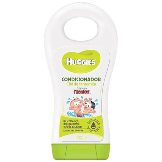 Imagem de Condicionador infantil huggies turma da mônica chá de camomila 200ml