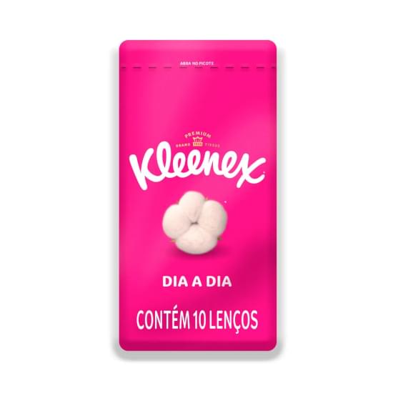 Imagem de Lenço de papel kleenex de bolso suave | pacote com 10 folhas