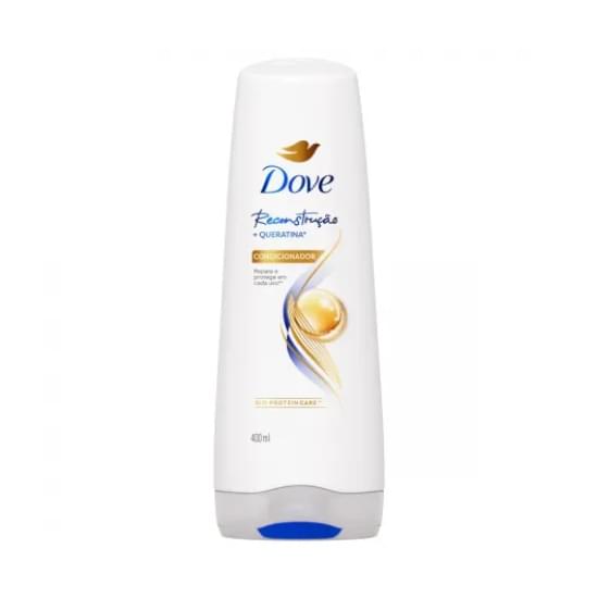 Imagem de Condicionador dove reconstrução + queratina frasco 400ml