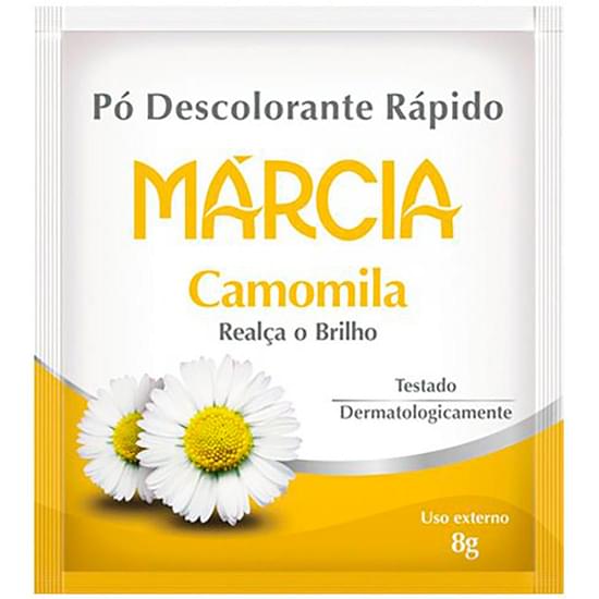 Imagem de Pó descolorante márcia camomila 8g