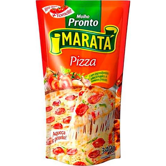 Imagem de Molho pronto maratá pizza sachê 340g