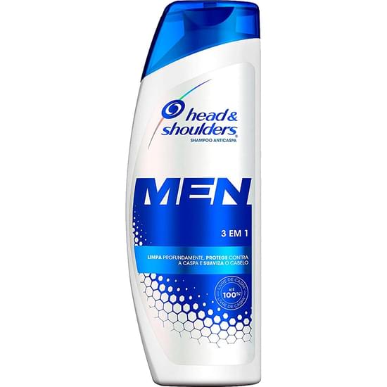 Imagem de Shampoo anticaspa 3 em 1 head & shoulders men frasco 200ml