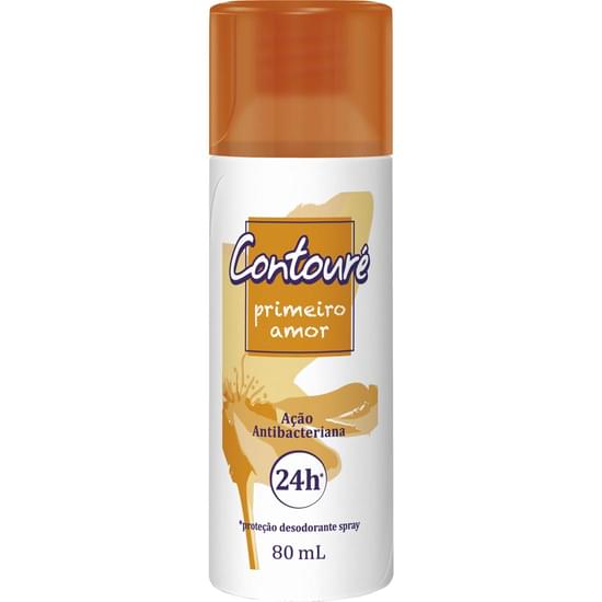 Imagem de Desodorante spray feminino contour primeiro amor classic 80ml