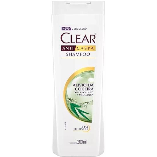 Imagem de Condicionador anticaspa clear women alívio da coceira 200ml