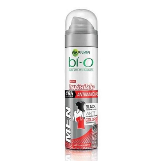 Imagem de Desodorante aerosol masculino bí-o black white colors invisible 150ml