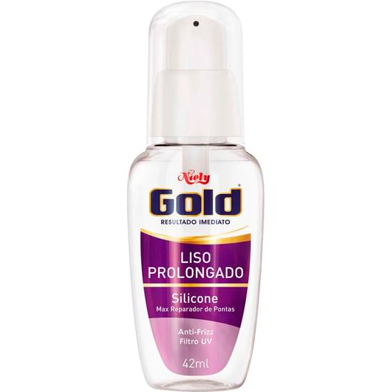 Imagem de Reparador para pontas niely gold silicone liso prolongado 42ml