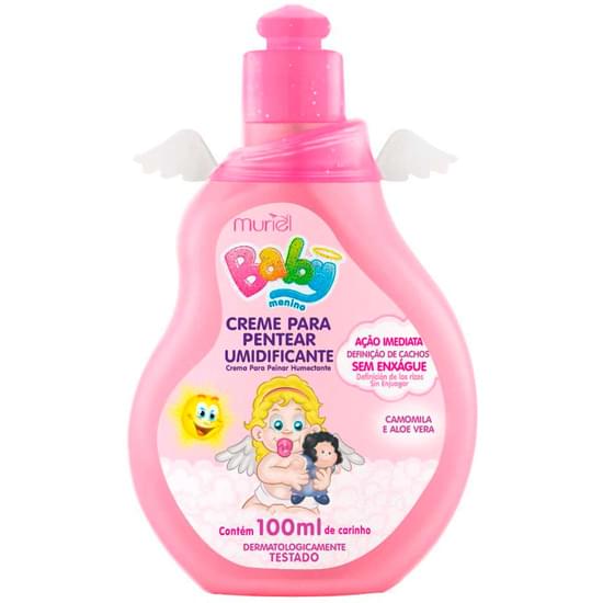 Imagem de Creme para pentear infantil muriel baby umidificante 100ml