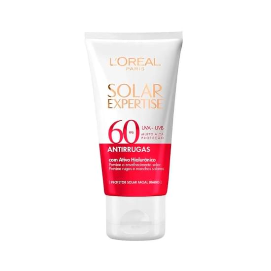 Imagem de Protetor facial solar expertise loreal fps 60 antirrugas 50g