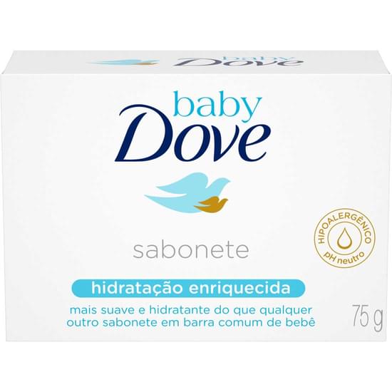 Imagem de Sabonete em barra infantil dove baby hidratação enriquecida 75g