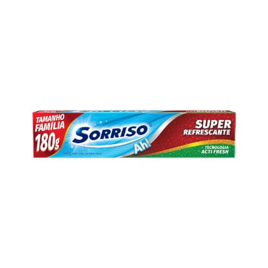 Imagem de Creme dental sorriso super refrescante 180g