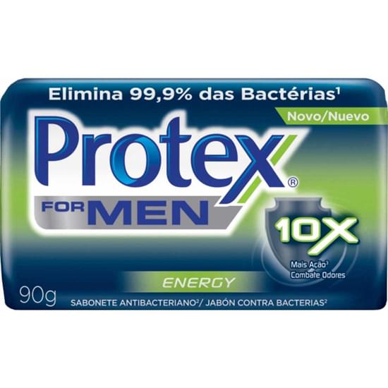 Imagem de Sabonete em barra antibacteriano protex men energy 90g