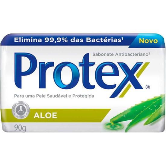 Imagem de Sabonete em barra antibacteriano protex aloe vera 90g