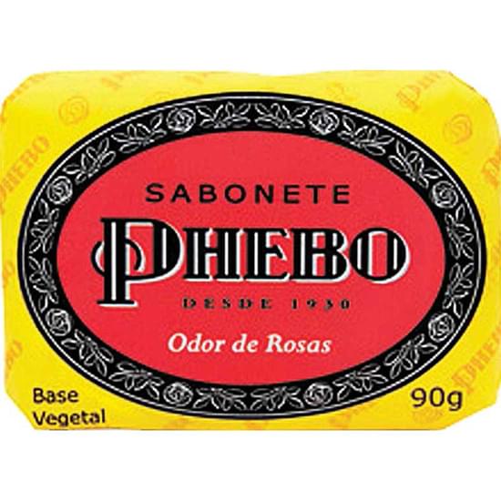 Imagem de Sabonete em barra phebo odor de rosas 90g