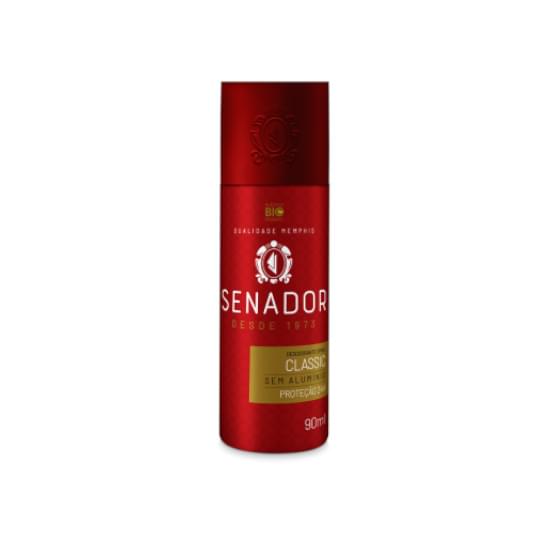 Imagem de Desodorante spray feminino senador classic 90ml