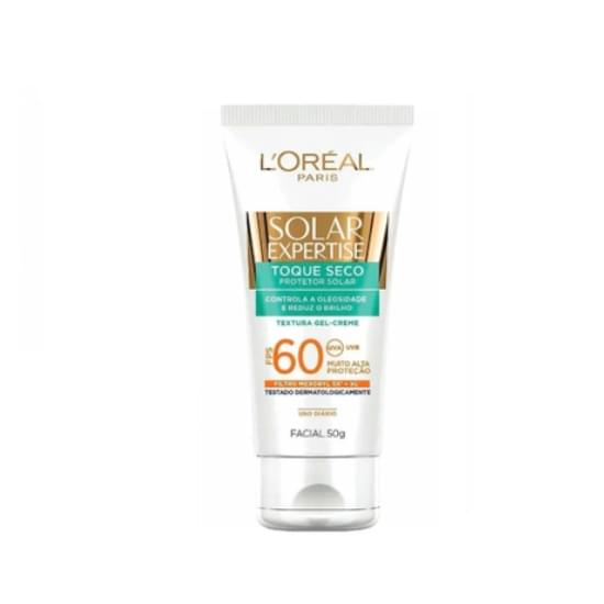 Imagem de Protetor facial solar expertise loreal fps 60 toque seco 50g