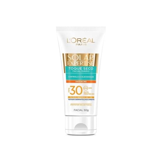 Imagem de Protetor facial solar expertise loreal fps 30 toque seco 50g