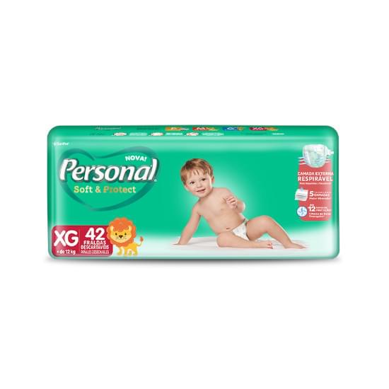 Imagem de Fralda infantil personal baby mega tamanho xg | com 42 unidades