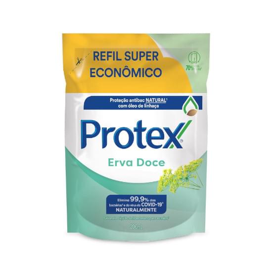 Imagem de Sabonete líquido antibacteriano para as mãos protex erva doce 200ml