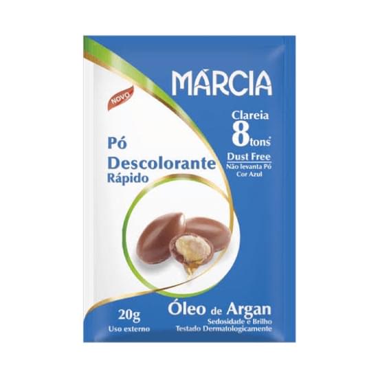 Imagem de Pó descolorante márcia óleo de argan 20g