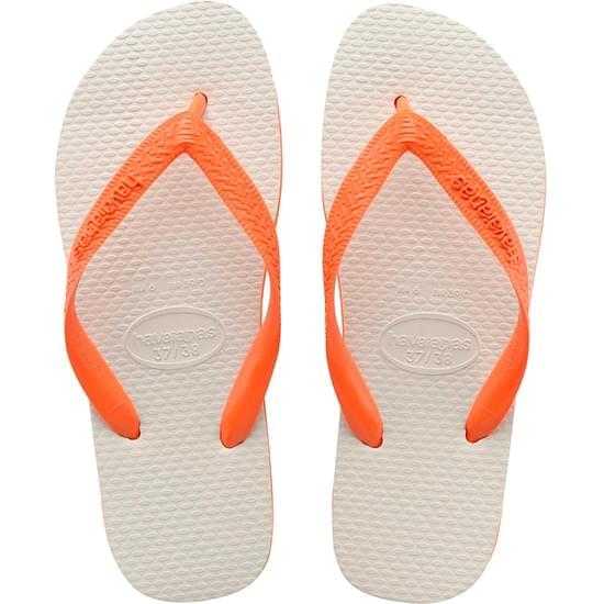 Imagem de Sandália havaianas unissex tradicional laranja neon 35/36