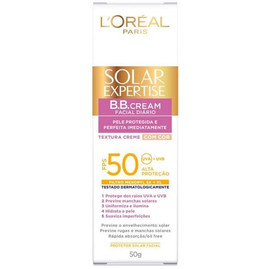 Imagem de Bb cream solar expertise loréal fps 50 50ml