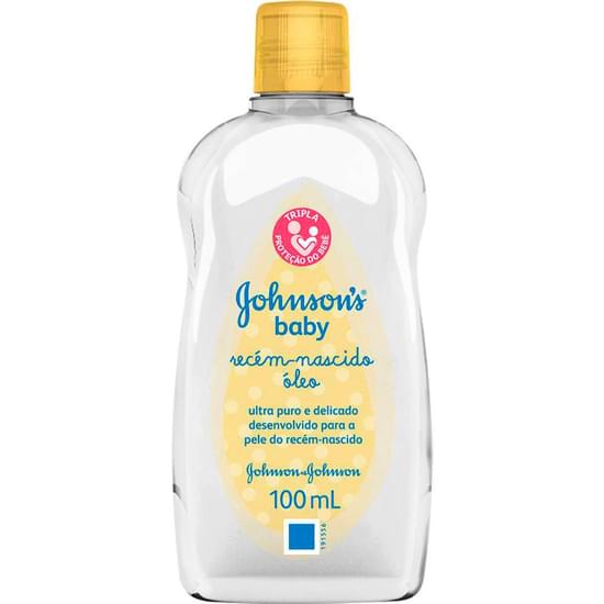 Imagem de Óleo corporal infantil johnsons baby recém nascido 100ml