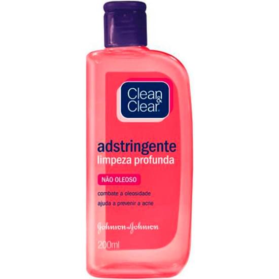 Imagem de Loção adstringente clean & clear limpeza profunda 200ml