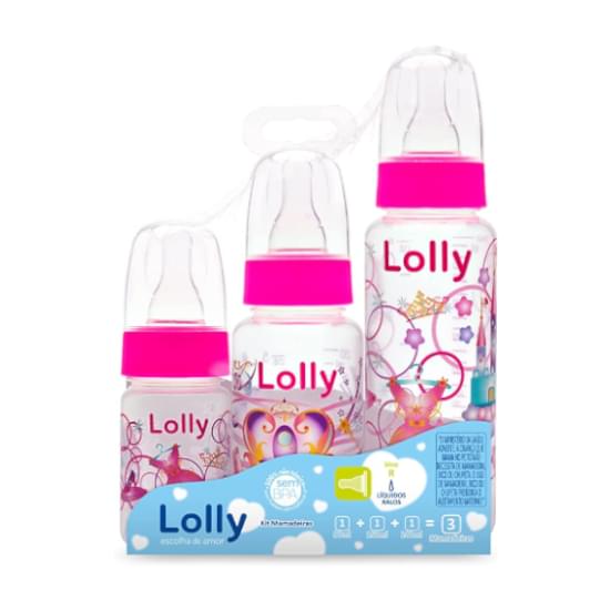 Imagem de Lolly mam kit3 color 240m+150m+80m rs bl