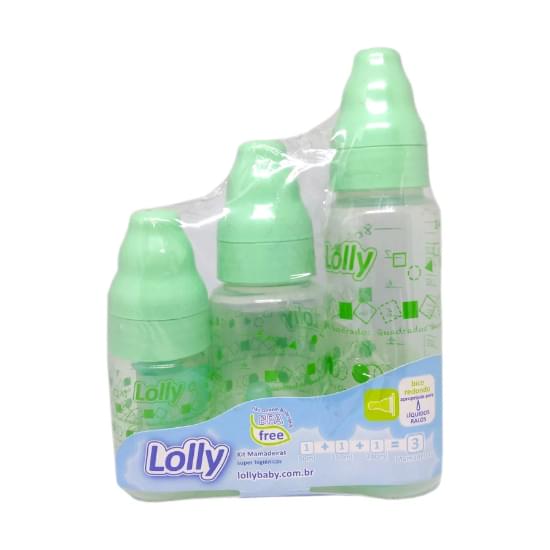 Imagem de Lolly mam kit3 color 240m+150m+80m vd bl