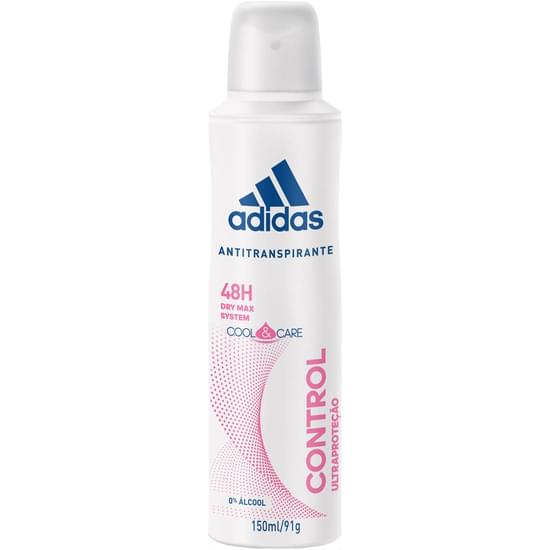 Imagem de Desodorante aerosol feminino adidas control 150ml