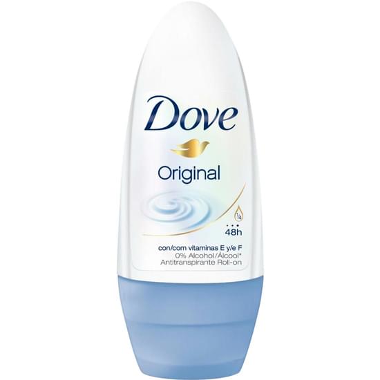 Imagem de Desodorante roll-on feminino dove compact 30ml | com 6 unidades