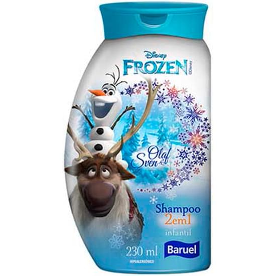 Imagem de Shampoo infantil baruel disney princesas frozen 2 em 1 230ml