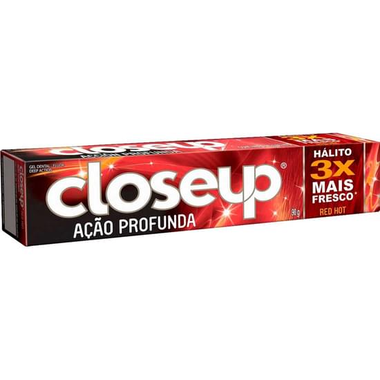 Imagem de Gel dental close up red hot ação profunda 90g