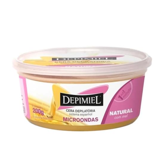 Imagem de Depimiel cera depila p/micro natur 200g